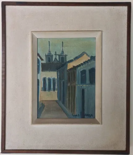 Pintura de Luiz França - Quadro em óleo sobre tela