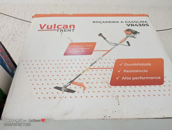 Roçadeira a gasolina vulcan