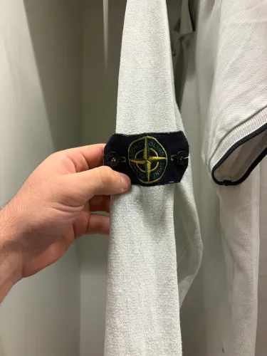 Blusa Stone Island Original Off-White Tamanho M Veste P