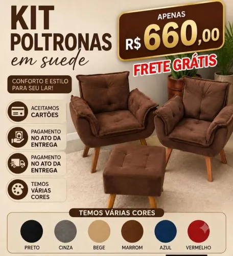 Poltronas promoção