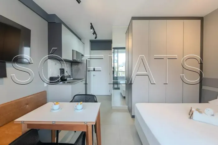 Studio Suíte Mobiliado Consolação Frei Caneca 25m² Rooftop Metrô Paulista Morar Investir