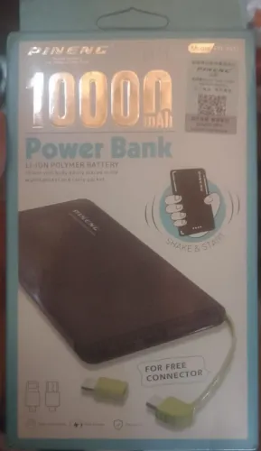 Carregador portátil de celular Android e também iPhone 50000 hms