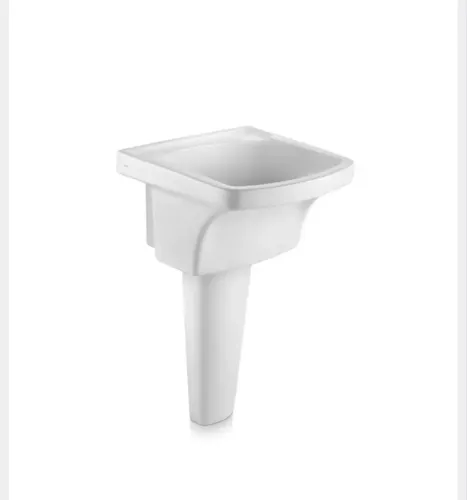 Tanque com Coluna Louça Branca 29L 30,5x50x51cm Icasa