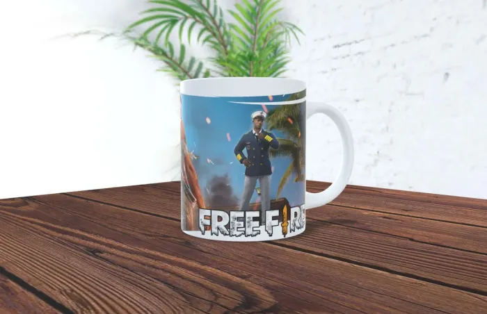 Caneca Free fire fan 325 ml