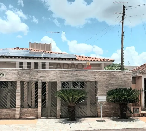 Centro de Quirinópolis: Casa com Energia Solar e Poço Artesiano Mais Economia para Você.
