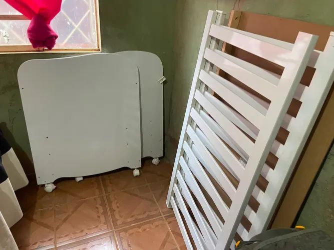 Berço infantil cm colchao