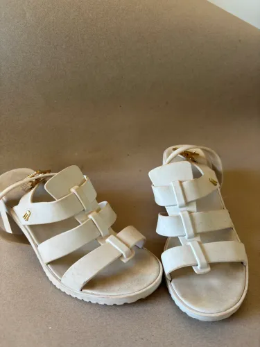 Melissa flox high Salto n 35 branca