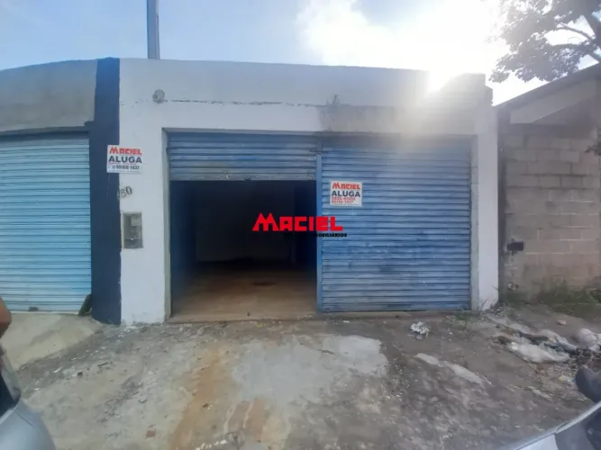 SALÃO NO BAIRRO SANTA PAULA, EM JACAREI, COMERCIAL DE ESQUINA COM WC, PORTA DE AÇO, excele