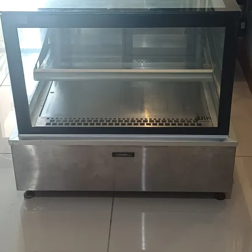 Estufa expositor quente salgados ELVI