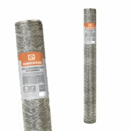 Tela Hexagonal Mangueirão Galv. 3" Fio 16 1,00x50m Rino Agro