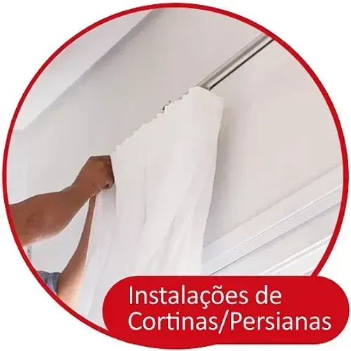 Instalação de cortina
