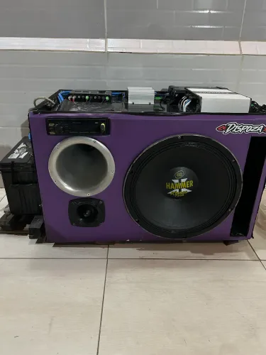 Caixa trio automotiva