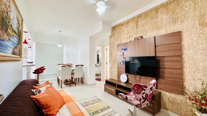 Apartamento com 1 dormitório à venda, 50 m² por R$ 350.000,00 - Enseada - Guarujá/SP