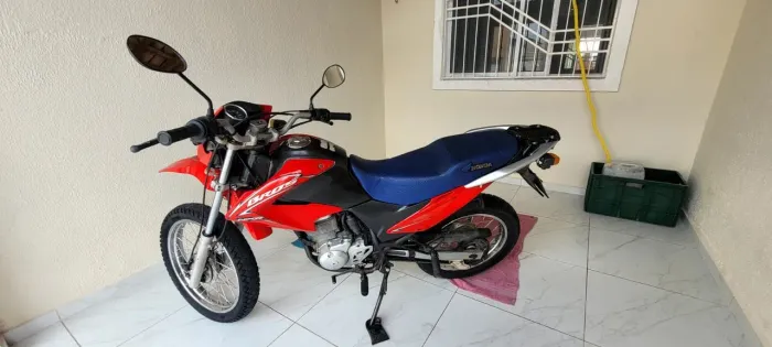 ? HONDA BROS 150 KS 2012 - VERMELHA - CONSERVADA! ?