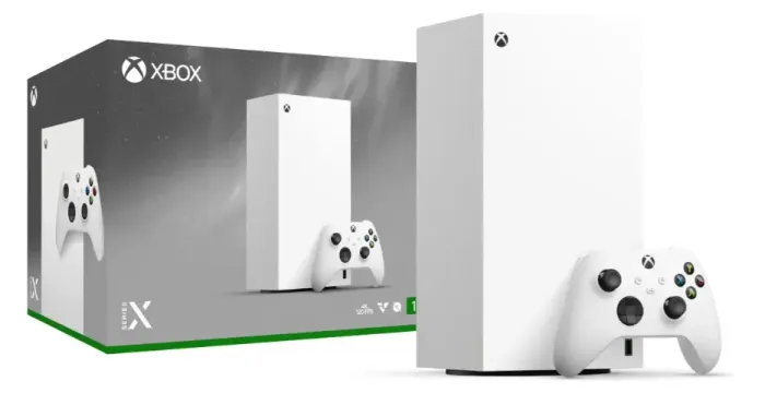 Console Xbox Series X All-Digital Edition com SSD de 1 TB Branco