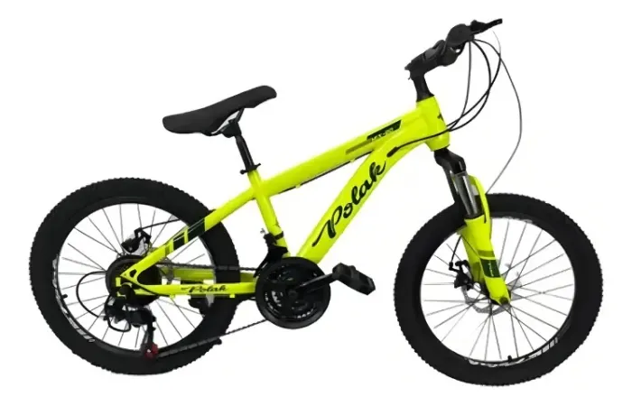 bicicleta  aro 20 amarelo/pretorjc0345 elite polak aço