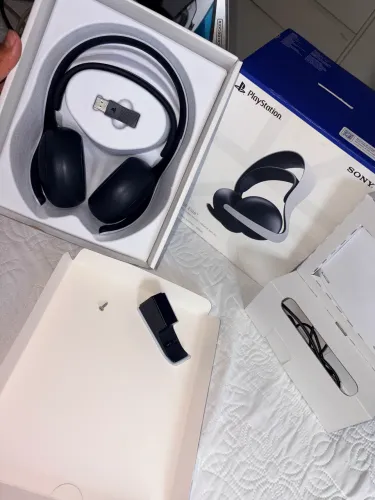 Pulse Elite Sony PS5 Branco Completo na Caixa 
