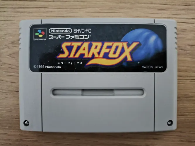 Star Fox Super Nintendo SNES SFC Famicom Original