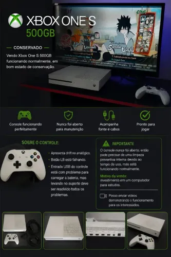 Vendo Xbox One S
