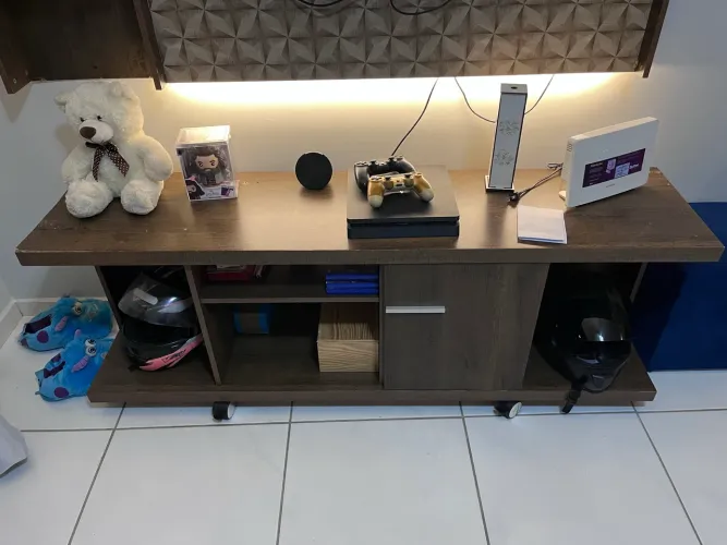 Painel de tv com led + hack