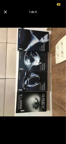 Vendo livro cinquenta tons de cinza