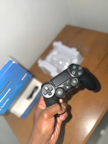 Controle Sony dualshock original ps4 cor Preto