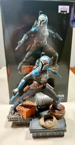  Bo-katan Star Wars Bds Art Scale 1/10 - Iron Studios
