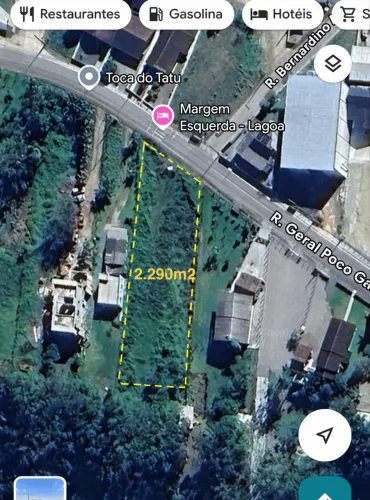 Terreno em Gaspar com 2.290m² 