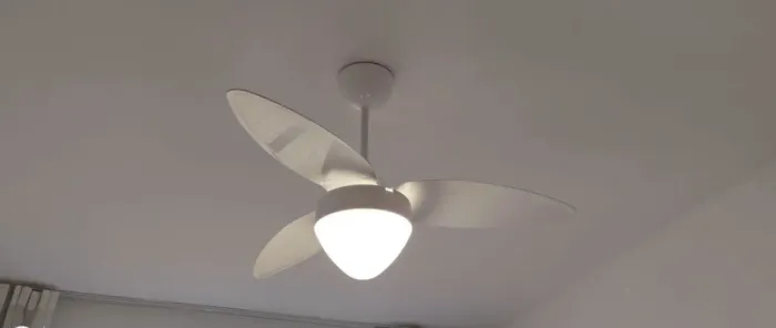 Instalação de ventilador