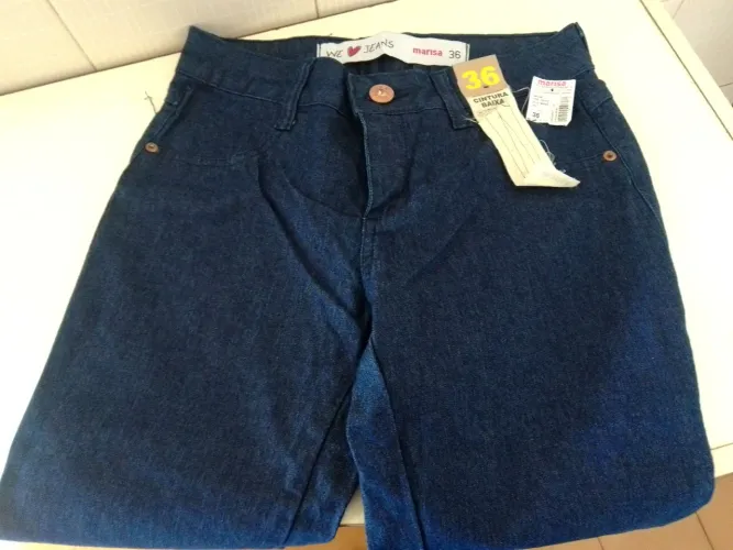 Calça jeans nova etiqueta 36 entrego metrô
