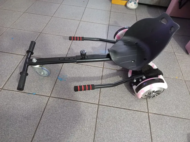 Skate Elétrico Hoverboard com Kart 