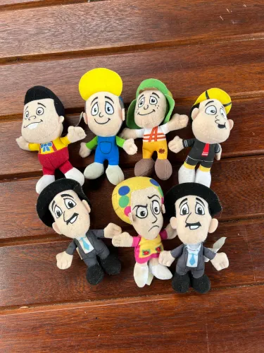 Turma do Chaves 7 Pelúcia Mc Donalds 