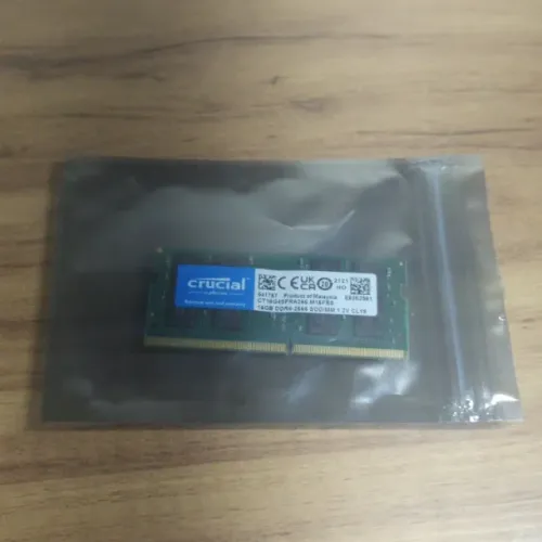 Memória RAM Notebook Crucial 16GB DDR4 2666MHz SODIMM CL19
