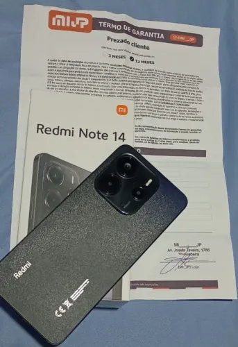 XIAOME REDMI NOTE 14 4G PRETO
