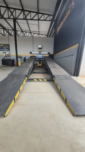 RAMPA 4mt EXTRA LONGA PRODMASTER + ALINHADOR 3D CARTECH CT-958