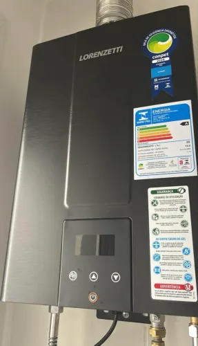 Aquecedor de água a gás Lorenzetti semi-novo