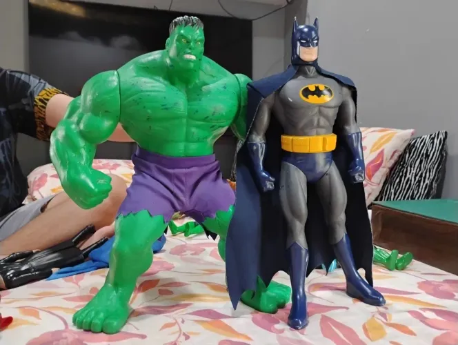 Combo Heróis Gigantes - Batman Bandeirante & Hulk Mimo (Edição 2012)