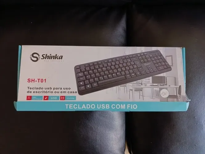 Teclado USB com fio Shinka