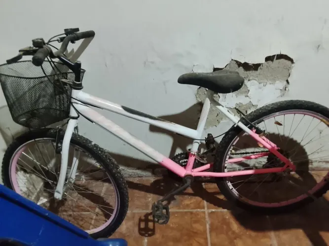 Bicicleta feminina (defeitos)