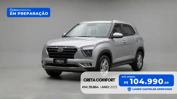 Hyundai Creta Comfort 1.0 TB 12V Flex AUT 2023