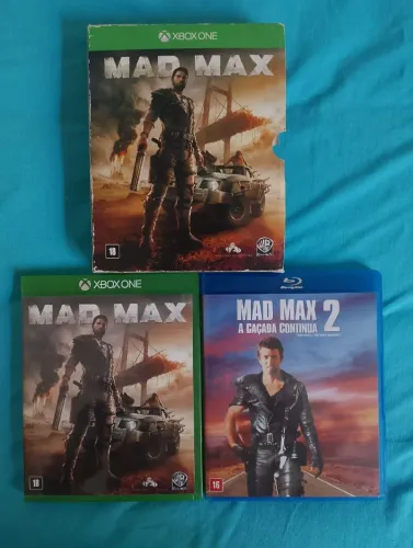 Mad Max (box jogo + filme) para XBOX One