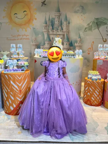 Vestidos de festa infantil TAM 6