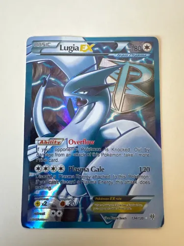 Carta Pokémon LugiaEX 134/135