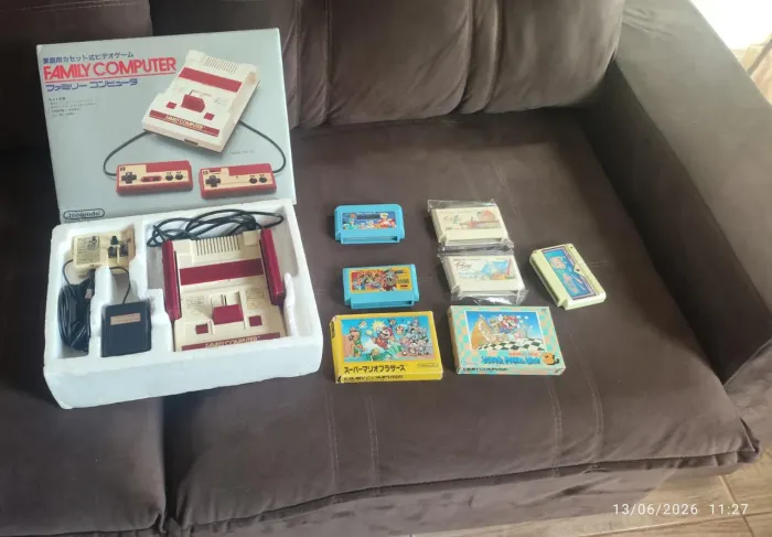 Family Computer - Famicom ORIGINAL + JOGOS