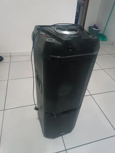 Caixa de som amplificada philco (ótimo estado)