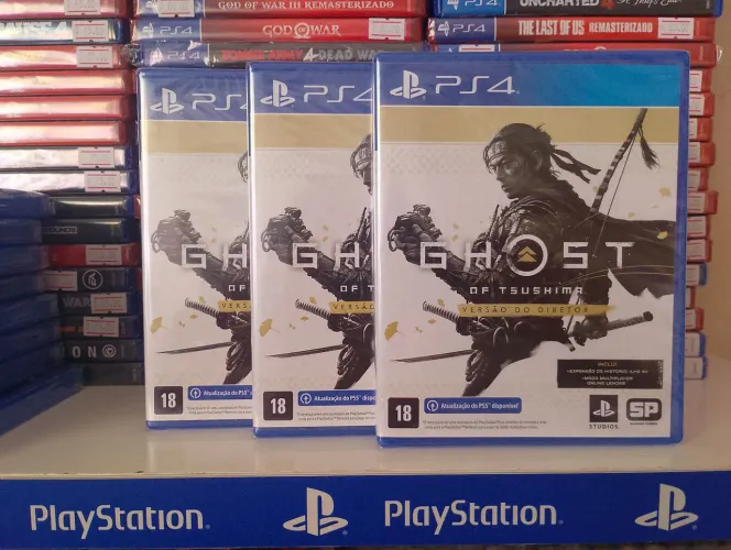 Ghost of Tsushima novo lacrado PS4