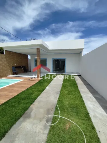 Casa de condomínio em Estrada Praia do Emissário - Arembepe (Abrantes) - Camaçari/BA