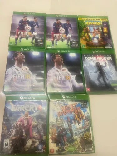 Jogos para Xbox one 50 reais cada