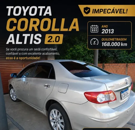 Toyota Corolla Altis 2.0 Flex 16V Aut. 2012