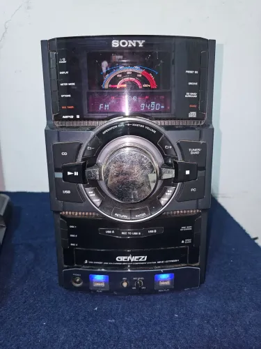 Mini system Sony no estado